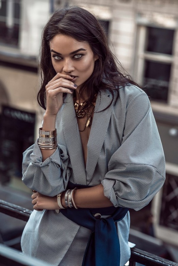 Shanina Shaik by Margaret Zhang