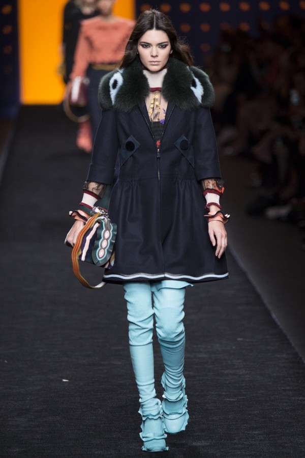 Модели коллекции Fendi Модели коллекции Fendi
