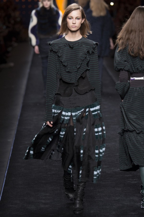 Модели коллекции Fendi Модели коллекции Fendi