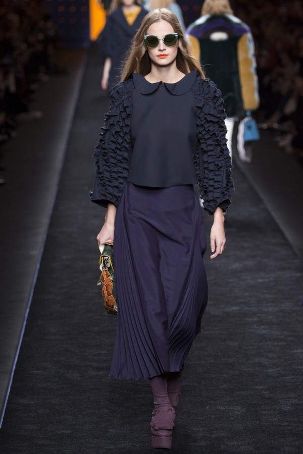 Модели коллекции Fendi Модели коллекции Fendi