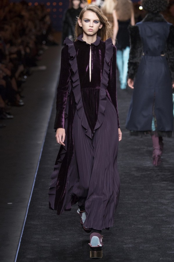 Модели коллекции Fendi Модели коллекции Fendi