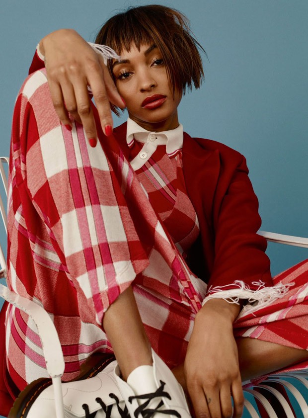 Jourdan Dunn for Elle Magazine UK by Bjarne Jonasson