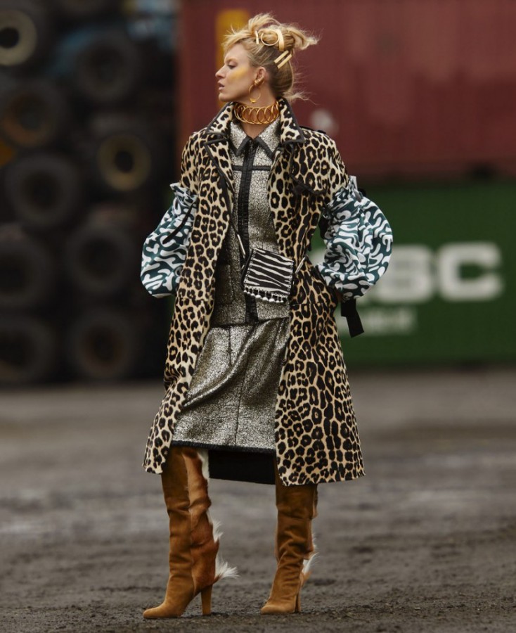 Martha Hunt for ELLE US by Hans Feurer