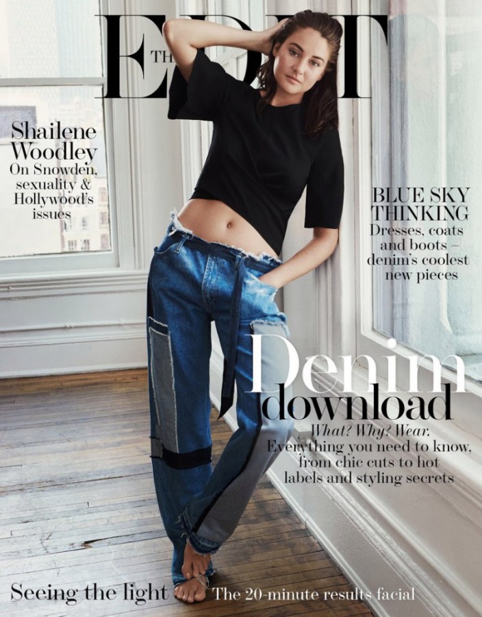 Shailene Woodley for THE EDIT MAGAZINE