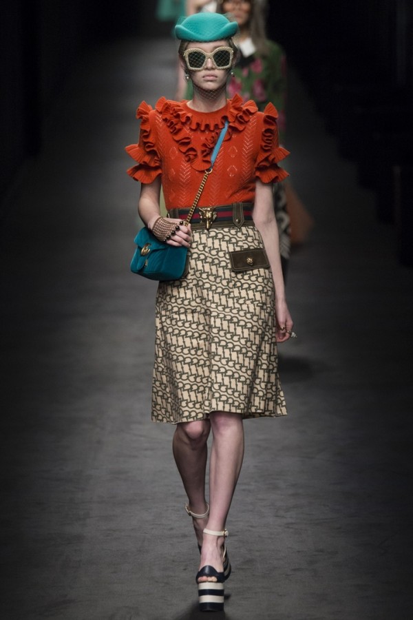 Модели коллекции Gucci Модели коллекции Gucci