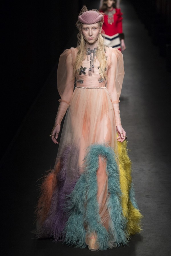 Модели коллекции Gucci Модели коллекции Gucci