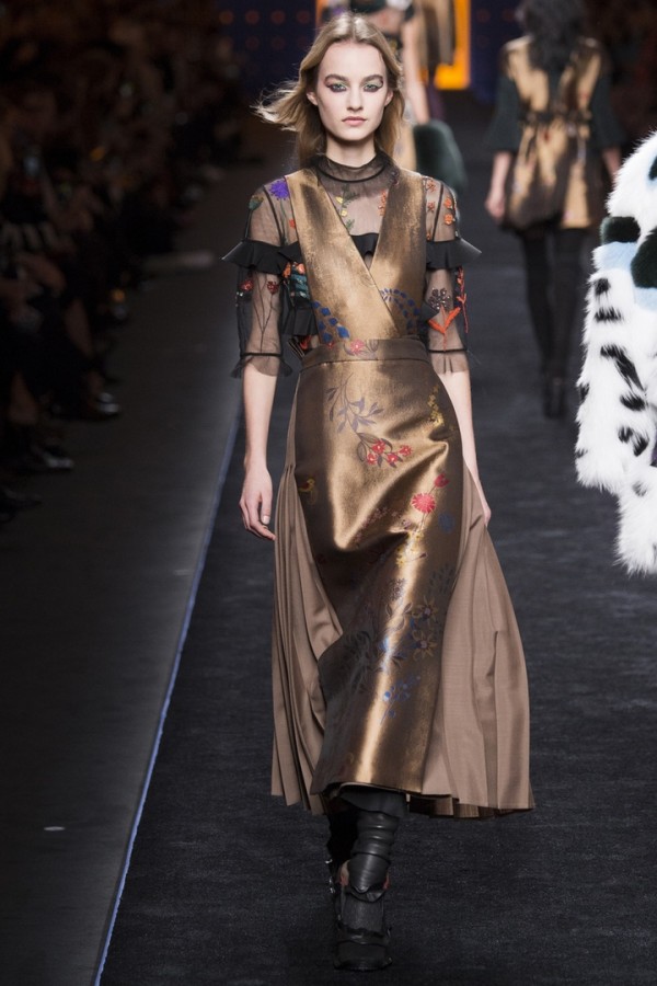 Модели коллекции Fendi Модели коллекции Fendi