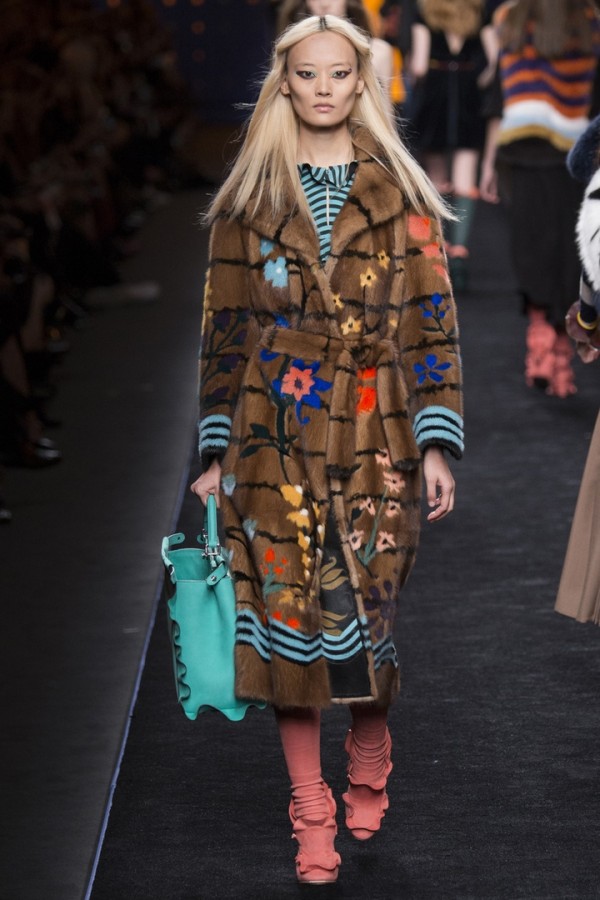 Модели коллекции Fendi Модели коллекции Fendi