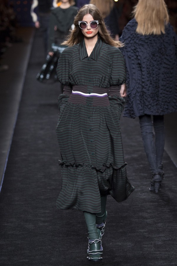 Модели коллекции Fendi Модели коллекции Fendi