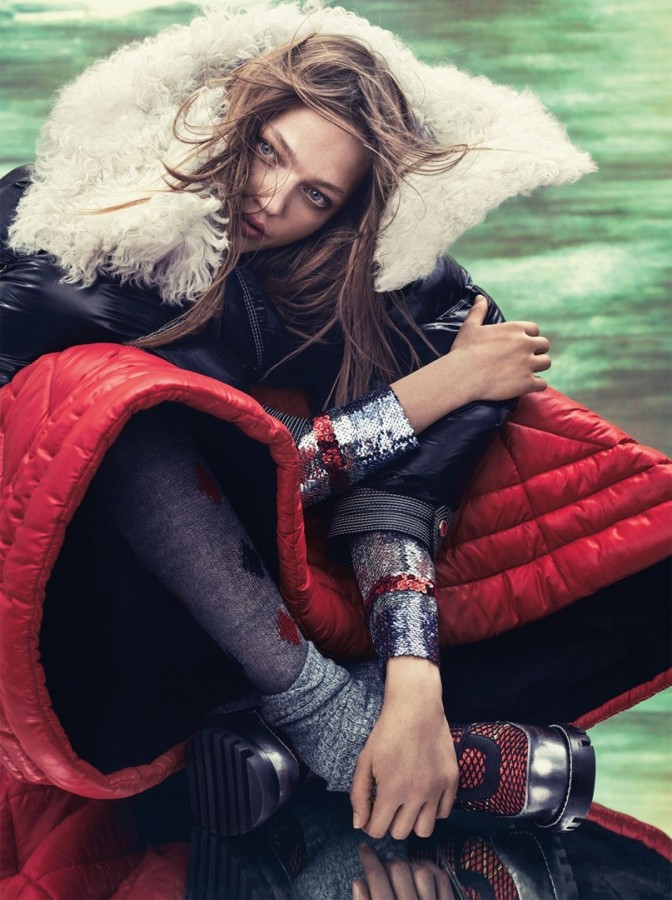 Sasha Pivovarova for Vogue UK by Craig McDean Sasha Pivovarova for Vogue UK by Craig McDean