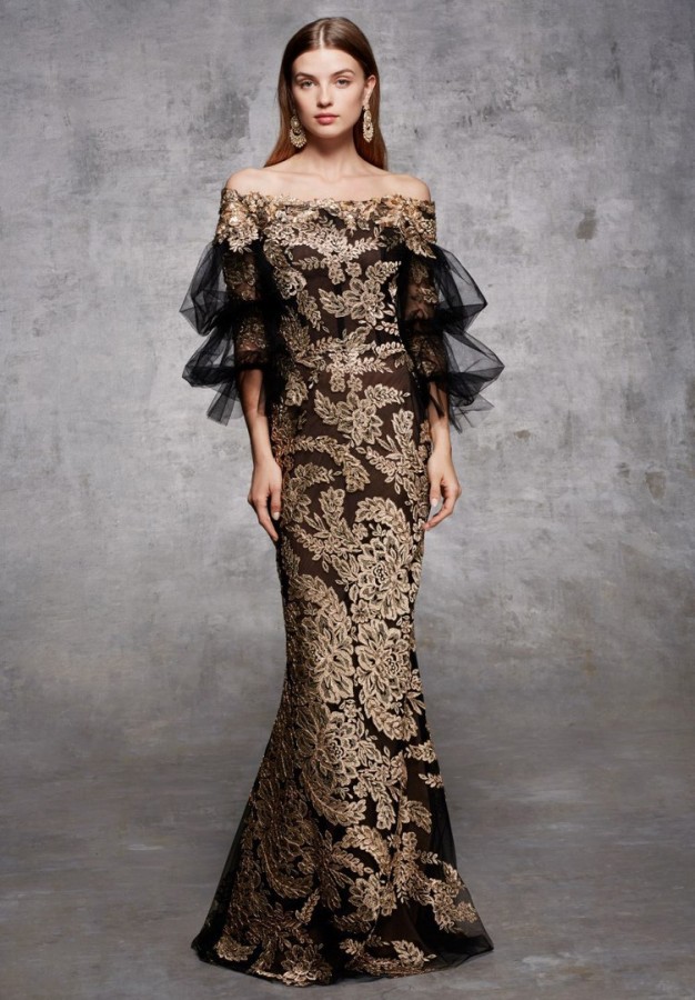 Модели коллекции Marchesa