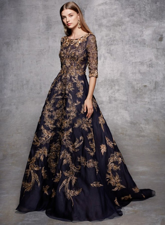 Модели коллекции Marchesa