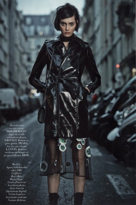 Agnes Sokolowska for L’Officiel Paris by Billy Ballard Agnes Sokolowska for L’Officiel Paris by Billy Ballard
