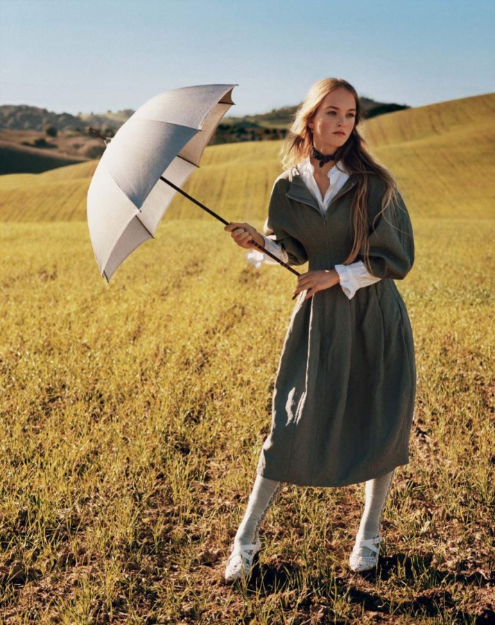 Jean Campbell for Vogue UK by Alasdair McLellan