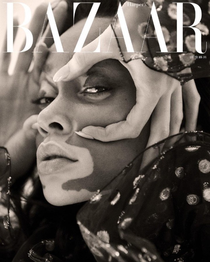 Уникальная Винни Харлоу для Harper's BAZAAR