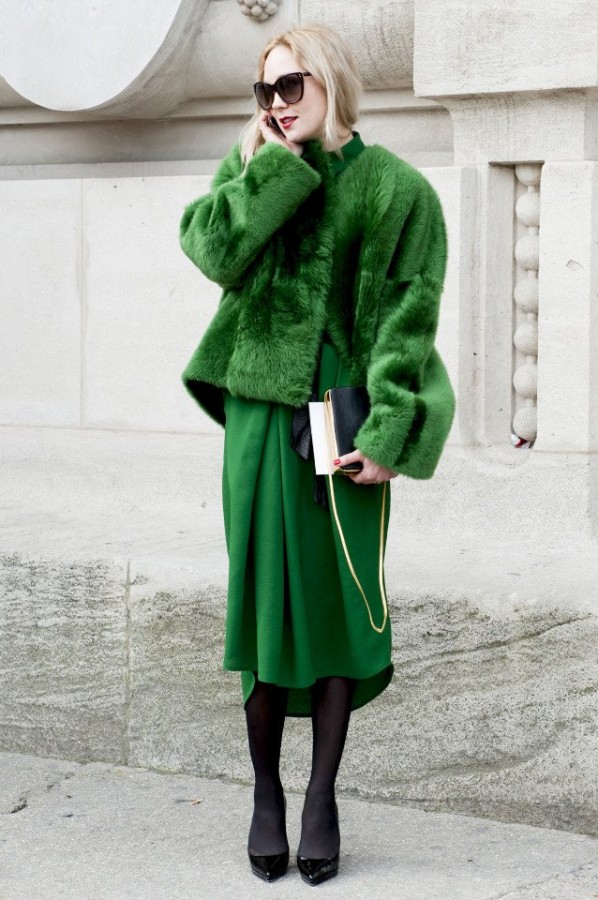 Стильные монохромные образы total look