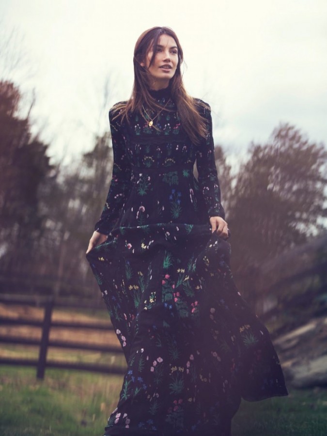 Lily Aldridge for Vogue Turkey by David Bellemere