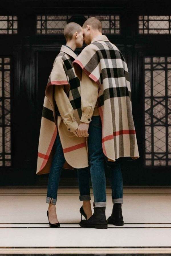 Рекламная кампания от Burberry