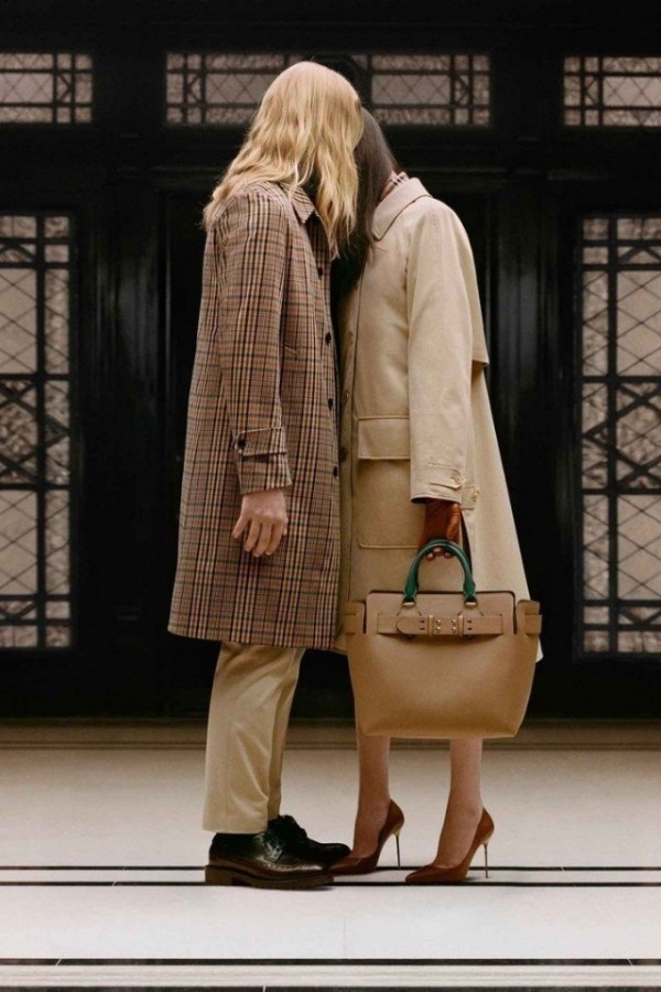 Рекламная кампания от Burberry