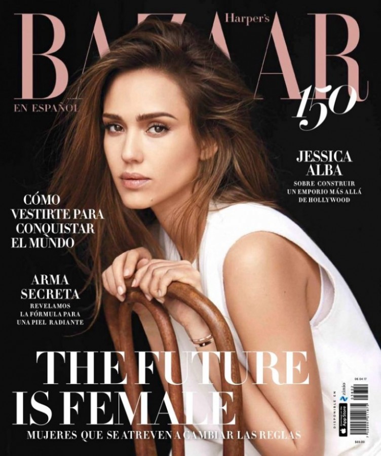 Jessica Alba for Harper’s Bazaar Mexico by Adam Franzino