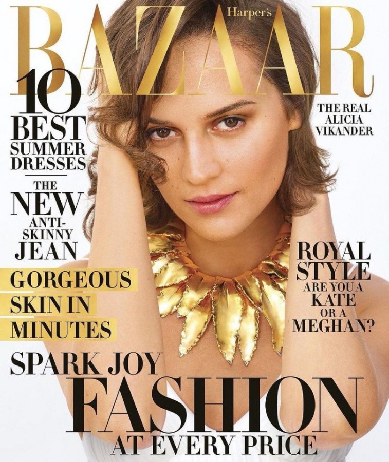 Фотосессиия Алисии Викандер для апрельского Harper’s Bazaar US Фотосессиия Алисии Викандер для апрельского Harper’s Bazaar US