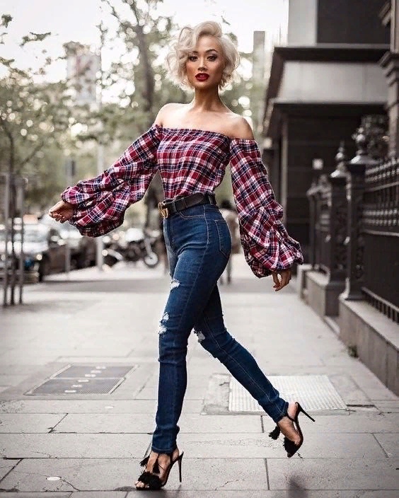 Крутые идеи с джинсами от модного блогера из Австралии Micah Gianneli