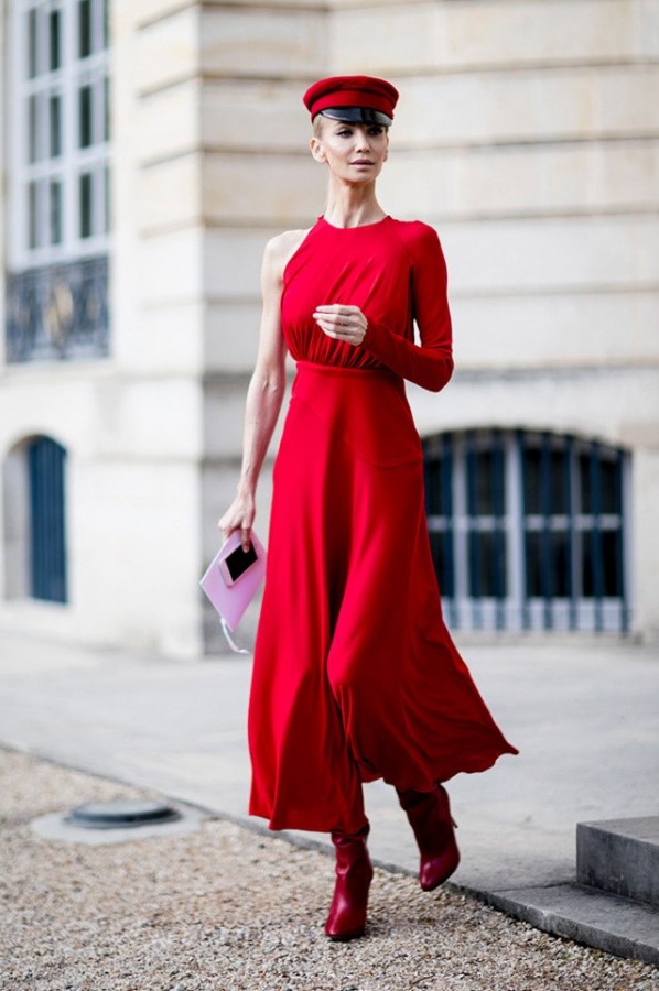 Яркие и страстные красные платья, привлекающие внимание окружающих