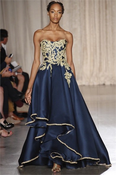 Модели коллекции Marchesa