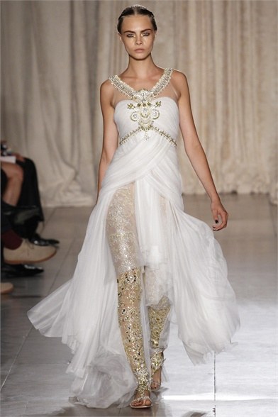 Модели коллекции Marchesa Модели коллекции Marchesa
