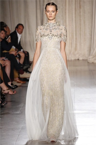 Модели коллекции Marchesa