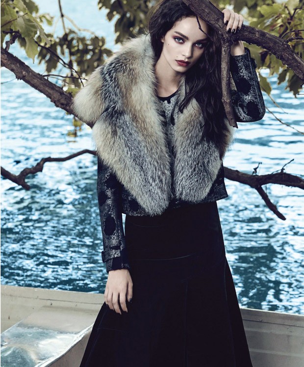 Luma Grothe for Harper’s Bazaar Serbia by Yossi Michaeli