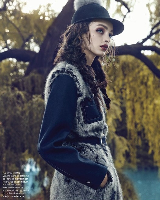 Luma Grothe for Harper’s Bazaar Serbia by Yossi Michaeli