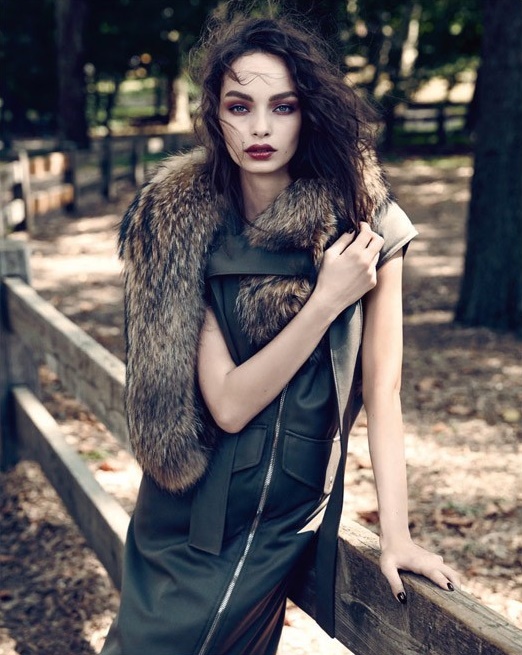 Luma Grothe for Harper’s Bazaar Serbia by Yossi Michaeli