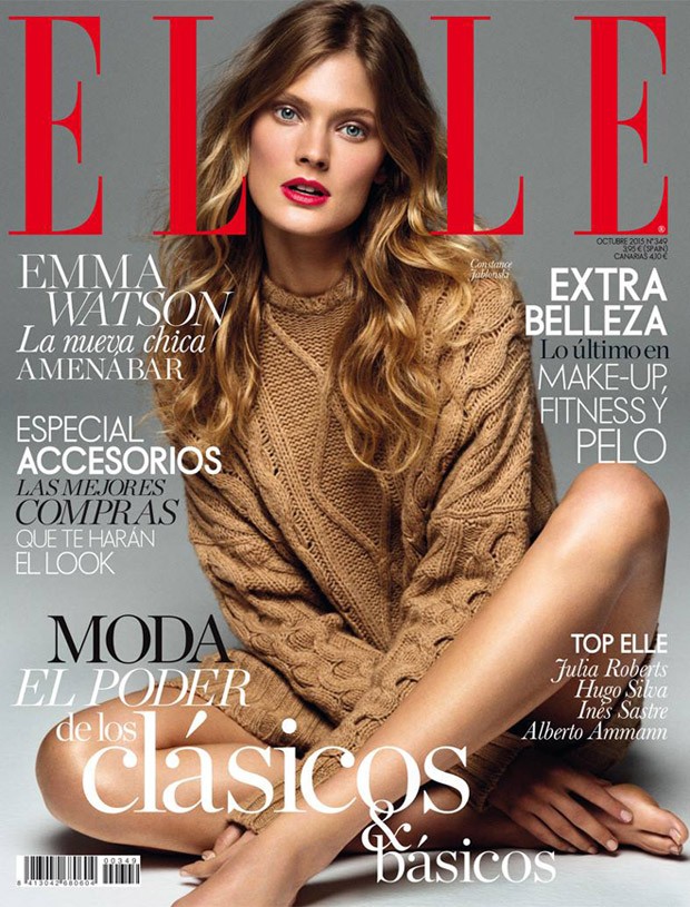 Constance Jablonski for Elle Spain by Derek Kettela