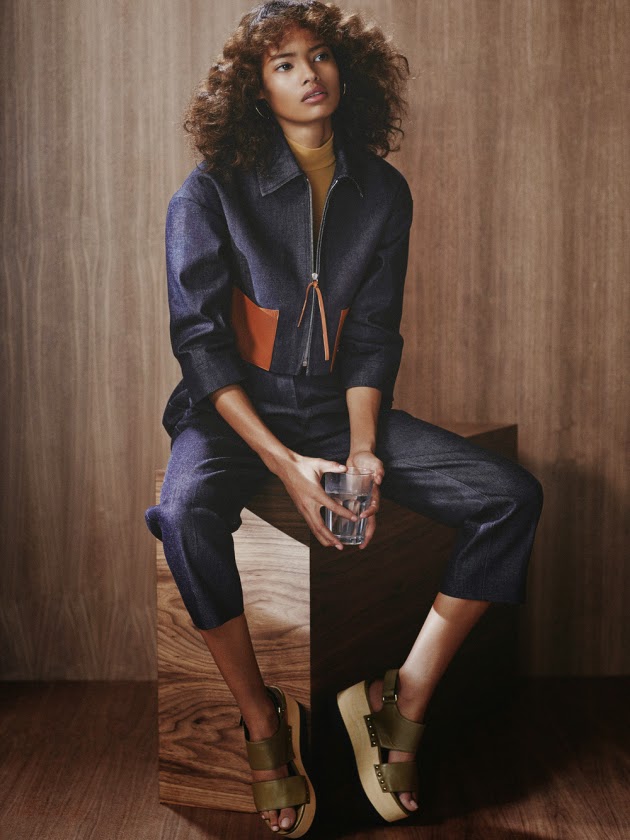 Malaika Firth for Vogue Russia by Emma Tempest
