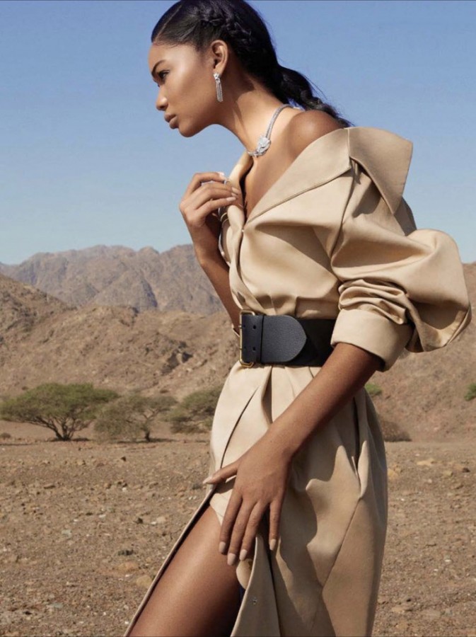 Chanel Iman for EMIRATES WOMAN by Louis Christopher