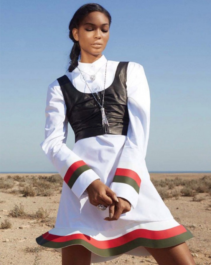 Chanel Iman for EMIRATES WOMAN by Louis Christopher