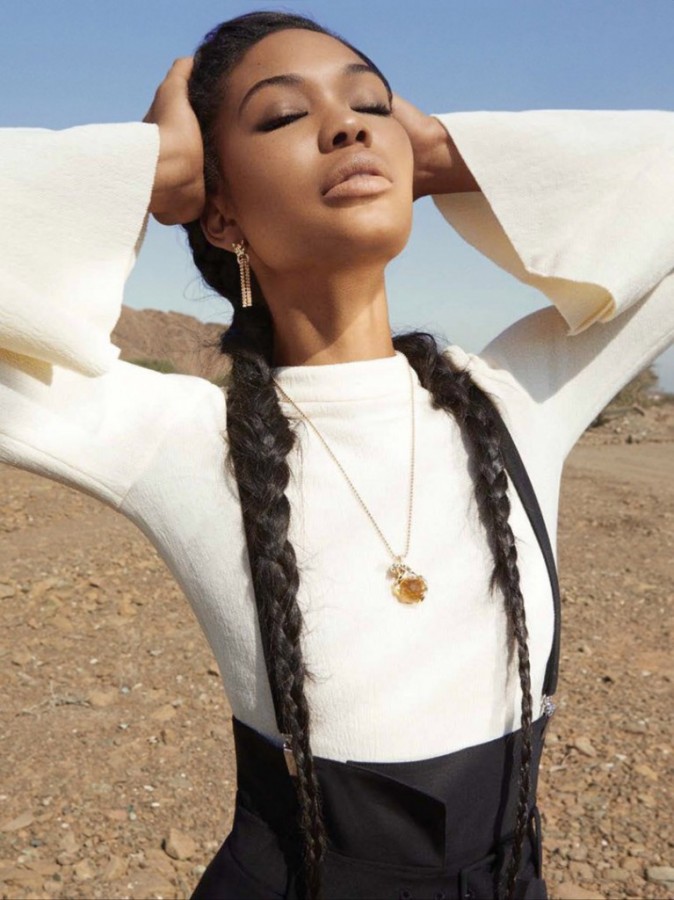 Chanel Iman for EMIRATES WOMAN by Louis Christopher