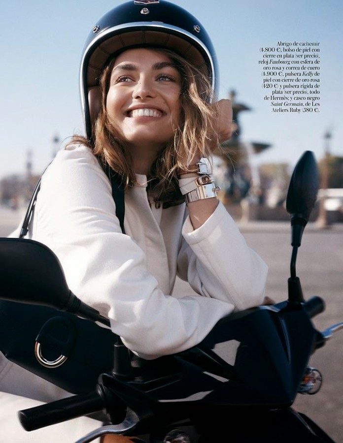 Andreea Diaconu for Vogue Spain by Benny Horne