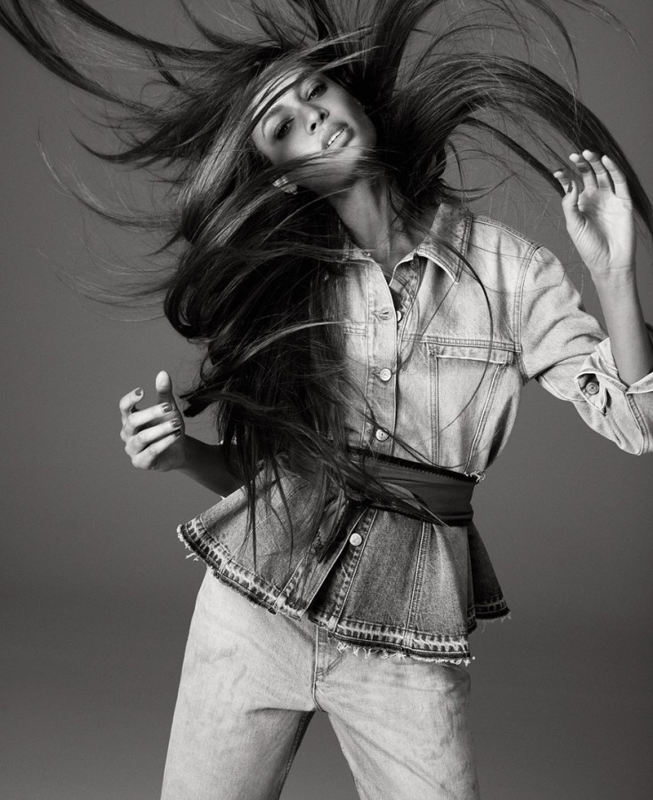 Joan Smalls for US Elle by Alexi Lubomirski