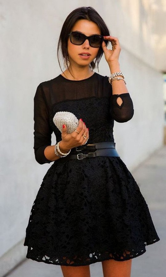 Любимое всеми черное платье