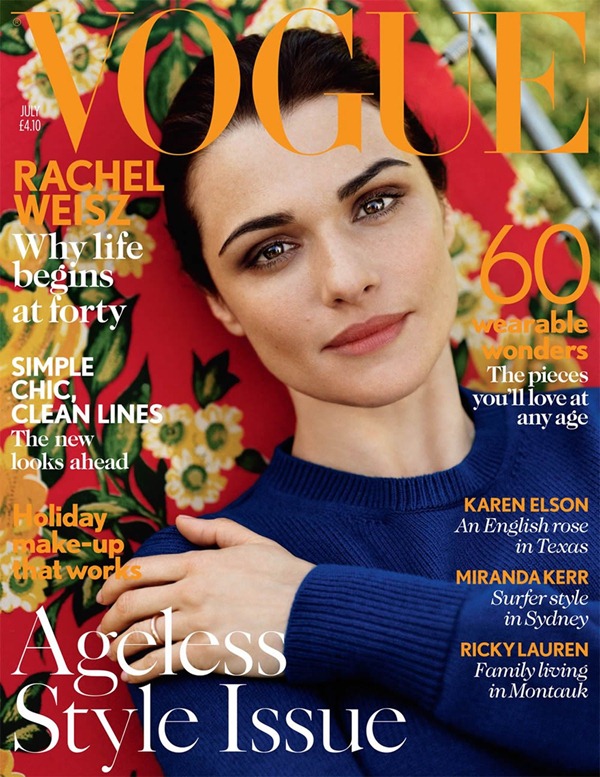 Rachel Weisz for Vogue UK by Alasdair McLellan