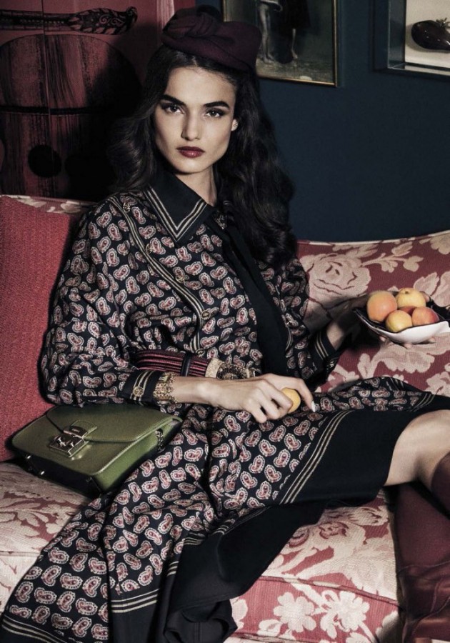 Blanca Padilla, Anna Mila for Vogue Italia by Greg Lotus