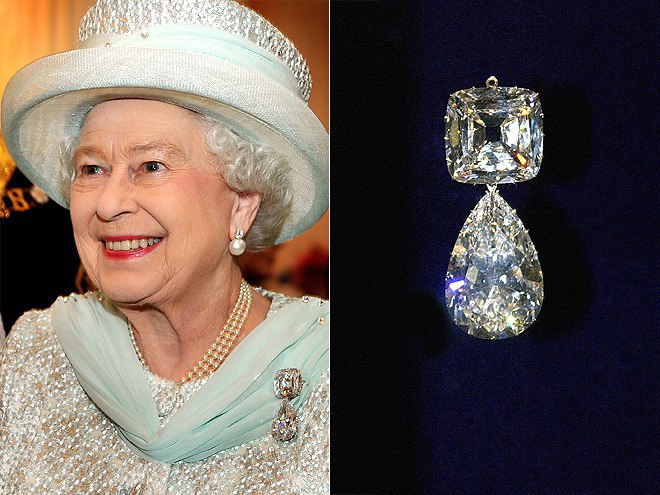 Елизавета II и её королевские броши!