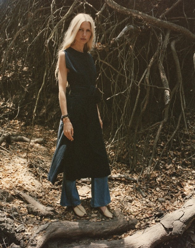 Kirsty Hume, Violet for Malibu Magazine by Hilary Walsh