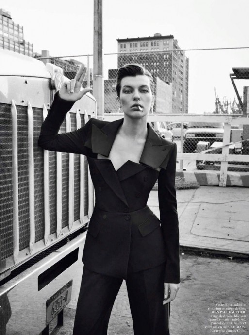 Milla Jovovich for Vogue Paris by Inez van Lamsweerde and Vinoodh Matadin