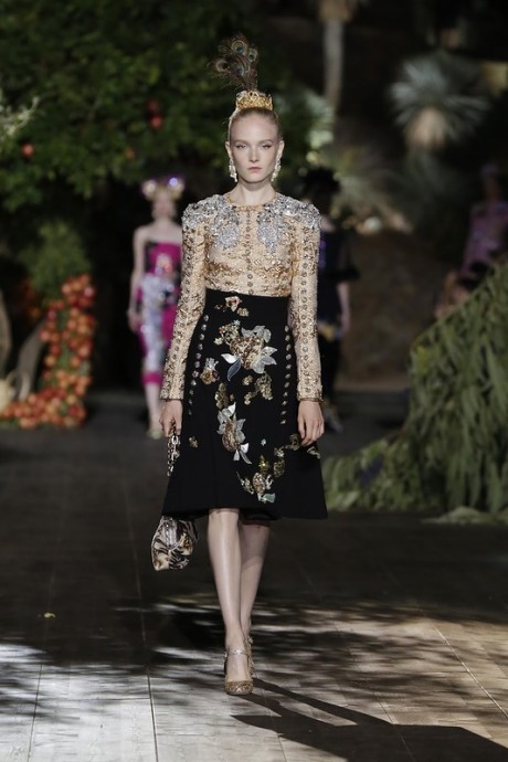 Модели коллекции Dolce & Gabbana