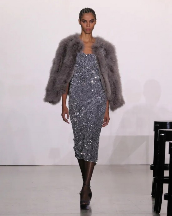 Коллекция Badgley Mischka Ready-To-Wear Осень-Зима 2023 Коллекция Badgley Mischka Ready-To-Wear Осень-Зима 2023