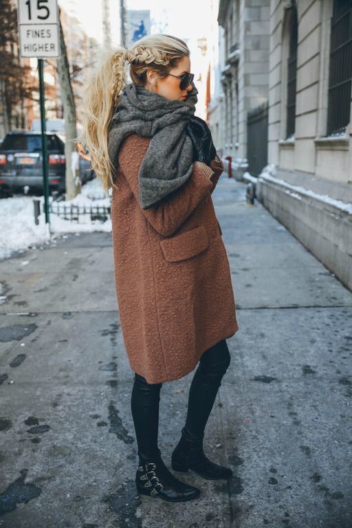 Шарф-одеяло (Blanket Scarf): 10 стильных идей, как его носить Шарф-одеяло (Blanket Scarf): 10 стильных идей, как его носить