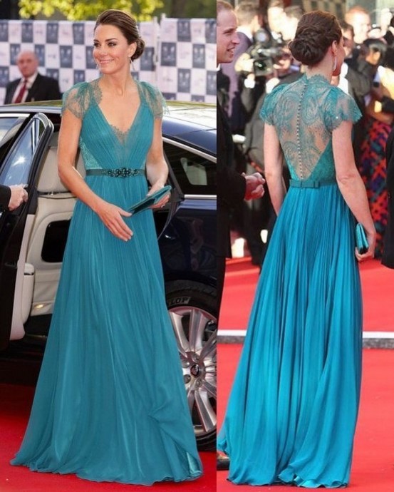 Герцогиня Кембриджская Кэтрин в нарядах от британского модельера Дженни Пэкхэм